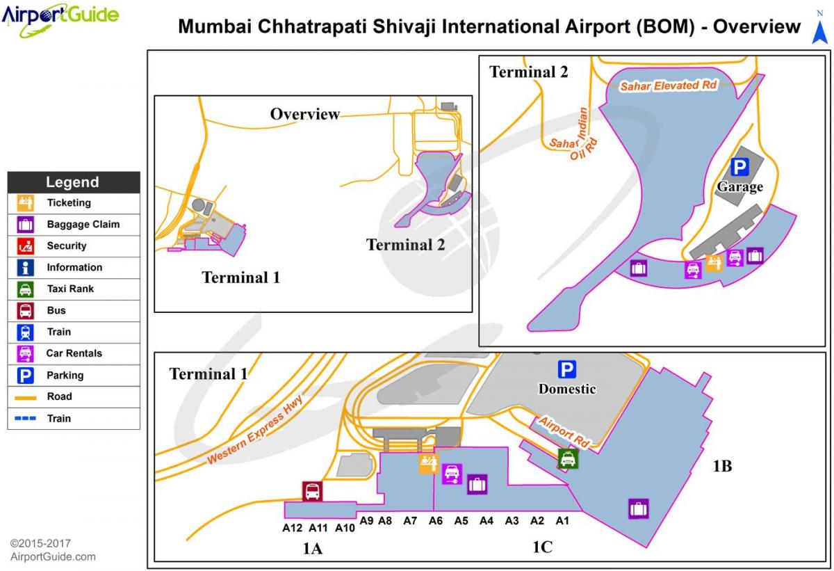 Chhatrapati Shivaji mapa