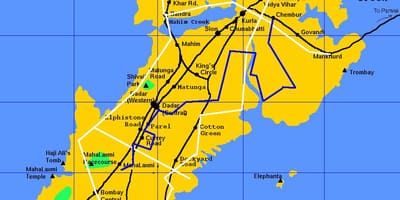 Mumbai monorraíl mapa